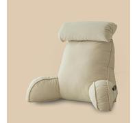 Oreiller De Repos De Lit De Lecture De Qualité Supérieure avec Support De Poignet, Coussin De Salon De Dossier, Coussin De Soutien De Cou Amovible, Oreiller, A, 75×40×50CM-Without Headrest