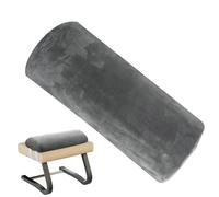 Oreiller de repose-pied du canapé | 22,83 pouces Half Moon Bowster Oreiller | Coussin de repos de jambe de calomnie | Coussin de soutien confortable à refoulement lent pour la relaxation de la taille