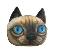 Oreiller De Siège Auto Décor De Chat Mignon Confortable Ergonomique Et