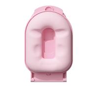 Oreiller de sieste réglable en hauteur et en angle, taie d'oreiller douce et amovible pour bureau et étudiants endormis, bleu ou rose, 28,8x17,8x6,8 cm, 660g (Rose)