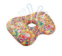 Oreiller de sommeil avec trou d'oreille - Coussin confortable en mousse à mémoire de forme - Repose-oreilles ergonomique - Soutien | Aide orthopédique pour le positionnement latéral pour le perçage