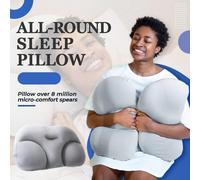 Oreiller De Sommeil Ergonomique En Forme De Papillon, Oreiller De Soutien Du Cou, Nuage, Tout Rond