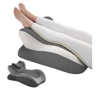 Oreiller de soutien de lit ergonomique en mousse à mémoire de forme, cale d'aide au sommeil pour la tête, coussin de lecture multifonction, confort adorable du cou et du dos, noyau en mousse haute den