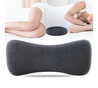 Oreiller de soutien lombaire en mousse à mémoire de forme pour soulager les douleurs dans le bas du dos, coussin de soutien dorsal pour les personnes dormant sur le côté, le dos et le ventre