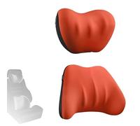 Oreiller de Soutien Voiture, Oreiller de Soutien Lombaire Polyvalent pour Coussin de Chaise de Bureau, Coussin de SièGe D'Auto, Oreiller de Dossier, BandoulièRe RéGlable