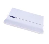 Oreiller de support cervical - mousse à mémoire avec perfusion gel, contour ergonomique pour les dormeurs latéraux et dos, couvercle lavable la machine, soulagement douleur 1 Pack Height:10cm/3.9in