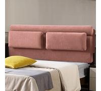 Oreiller de tête de lit rectangulaire réglable avec Dossier rembourré Soutien Lombaire et Appui-tête pour lit de Jour ou lit superposé Housse Amovible Largeur 78 7 Pouces (200 cm)