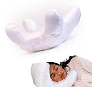 Oreiller de Visage Impeccable, Oreiller de Visage pour Les Rides du Dormeur LatéRal, Oreiller de Repos de Beauté sur Le dos pour Entretenir Les Rides du Visage et Les Lignes de Sommeil white-original