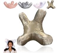 Oreiller de Visage Impeccable, Oreiller de Visage pour Les Rides du Dormeur LatéRal, Oreiller de Repos de Beauté sur Le dos pour Entretenir Les Rides du Visage et Les Lignes de Sommeil Gold-original