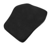 Oreiller de Voiture pour Appui Lombaire et Cervical, Noir | Polyester et Coton, Usage Maison ou Voyages Longs, pour Sièges Passagers et Chauffeurs Vtc