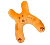 Oreiller de voiture pour en peluche douce et réglable en forme de H | Support de tête de siège auto pour enfants pour soutien TV, pause quotidienne, sieste, lit, canapé, bureau, maison