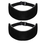 Oreiller de voyage avec ceinture - 2 oreillers de soutien du cou - Oreiller réglable pour tête d'avion avec design confortable - Oreiller réglable pour voyager en train, avion ou utilisation