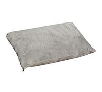 Oreiller de Voyage en Mousse Gel pour Enfant Coussin bébé 30 x 20 x 5 cm en Mousse à mémoire de Forme Coussin de Plage Coussin de Voyage Coussin de Piscine avec Housse en Gris Doux