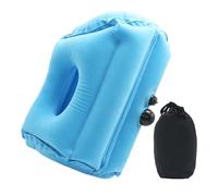 Oreiller De Voyage Gonflable - Coussin De Soutien Du Cou, Design Compact, Confort Ergonomique, Facile À Gonfler | Pour Les Longs Vols, Bus, Trains, Avions, Voitures, Voyages En Plein Air, Siestes, Aid