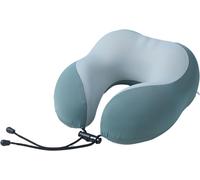 Oreiller de voyage gonflable en forme de U, oreiller d'avion pour adultes comme soutien pour la tête et le cou, oreiller portable
