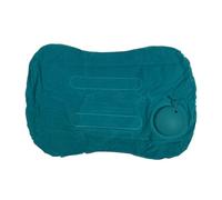 Oreiller De Voyage Gonflable Pliable, Siège Rehausseur Ultraléger, Coussin De Gradin pour Camping, Randonnée, Sommeil(Bleu)
