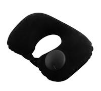 Oreiller De Voyage Léger Et Doux En Forme De U, Soutien Du Cou, Accessoires Pour Voiture, Maison, Noir/Gris/Rose/Bleu Bleu