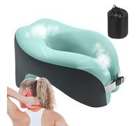 Oreiller de voyage | Oreiller de soutien du cou en forme de U, fournitures de couchage en mousse à mémoire de forme avec housse amovible pour yoga, avion, appartement, camping, soirée cinéma en