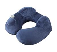 Oreiller de Voyage | Oreiller Gonflable | Coussin de Voyage | Se Plie à Plat, se gonfle en 5 Secondes, et Housse Lavable pour Avions, Siestes et Camping.