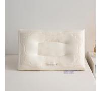 Oreiller de voyage portable en latex naturel, facile à transporter, soulageant les douleurs cervicales et offrant un soutien sans pression for un confort optimal en déplacement.(C,48*74cm high)