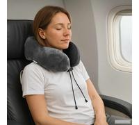Oreiller de Voyage pour le Cou Mousse à mémoire de forme Coussin Doux vidaXL vid