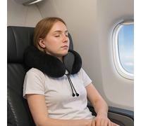 Oreiller de Voyage pour le Cou Mousse à mémoire de forme Coussin Doux vidaXL vid