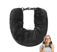 Oreiller De Voyage Remplir De Vetement, Taie d'oreiller de Voyage, Oreillers Cervicaux Pour Dormir, Housse D'oreiller Pour Nuque, Oreiller Cervical Remplissable pour Avion, Voiture, Train, Bureau