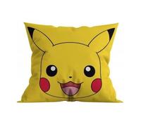 Oreiller décoratif - HALANTEX - Pokémon - 40x40 cm - 100% polyester - Jaune