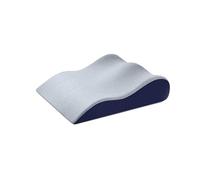 Oreiller d'élévation des jambes avec mousse à mémoire de forme douce, oreiller compensé pour chirurgie, soulage les douleurs du dos, des hanches et des genoux et améliore la circulation sanguine