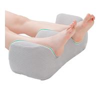 Oreiller d'élévation des pieds | Oreiller d'élévation des pieds | Coussin de lit pour genoux, coussin de repos de jambes profilé, coussin de soutien du genou, coussin de levage des jambes pour