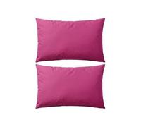 Vidaxl Oreiller D'extã©Rieur 2 Pcs 60 X 40 Cm Rose