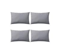Vidaxl Oreiller D'extérieur 4 Pièces 60 X 40 Cm Gris
