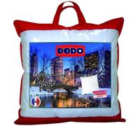 Dodo 64476 calgary oreiller naturel garnissage duvet d'oie et de canard/plumettes blanc 65 x 65 cm Blanc G