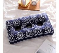 Oreiller d'oreille à Trois Trous, Oreiller de Couchage latéral, Oreiller de Protection des Oreilles, Noyau d'oreiller en Coquille de Sarrasin, oreillers Creux,C