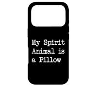 Oreiller drôle Esprit Animal évitant Les vêtements pour Adultes Coque pour iPhone 17 Pro