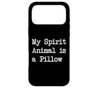 Oreiller drôle Esprit Animal évitant Les vêtements pour Adultes Coque pour iPhone 17 Pro Max