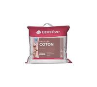 BLANREVE Oreiller en coton - 60 x 60 cm - Blanc