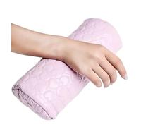 Oreiller en éponge amovible et lavable for Nail Art, coussin de main doux for support repose-bras, 2 pièces Pour d'Ongle(Pink 2pc)