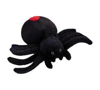 Oreiller en forme d'araignée - Coussin en peluche | Oreiller en peluche mignon en forme d’araignée | Oreiller réaliste en peluche d'araignée noire pour farces amusantes, décoration de Noël et de la ma