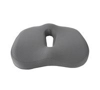 Oreiller en Forme de Beignet pour Soulager la Douleur au Coccyx, Oreiller Respirant pour Hémorroïdes avec 2 Bosses, Conception Courbe de Hanche, Oreiller en Forme de Beignet pour