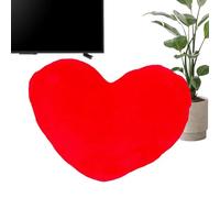 Oreiller en forme de cœur : coussin en peluche douce, décorations d'amour | Oreiller romantique Hermaphrodite, oreiller rempli de confort, idée cadeau pour anniversaire, mariage, Saint-Valentin, S