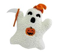 Oreiller en forme de fantôme - Animal en peluche fantôme en peluche | Oreiller décoratif fantôme d'Halloween, peluche fantôme d'Halloween, jolis oreillers effrayants de fantômes doux d