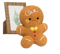 Oreiller en forme de pain d'épices, oreillers multifonctionnels en peluche douce pour décoration d'intérieur, canapé-lit