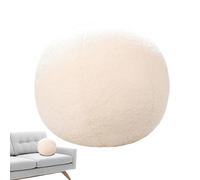 Oreiller en forme de sphère, coussins à billes pour canapé | Coussin d’oreiller rond de 13 pouces,Oreillers à boule ronde, coussins décoratifs pour chambre à coucher, salon, école, canapé, chaise, lit