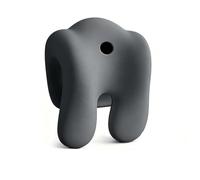 Oreiller en Mousse à mémoire pour Les chaises de Bureau - Soulagez Les douleurs au Cou du Travail de Bureau et du Sommeil, Appui-tête réglable pour la Maison/Le Bureau SpaceGray 30x18x24cm