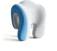 Oreiller en Mousse à mémoire pour Les chaises de Bureau - Soulagez Les douleurs au Cou du Travail de Bureau et du Sommeil, Appui-tête réglable pour la Maison/Le Bluegraycolorcombination 30x18x24cm