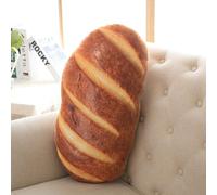Oreiller En Peluche 3d Pour Canapé, Imitation Pain, Beurre, Jambon, Sésame, Jouet Pour Chambre D'enfants, Cadeaux Décoratifs