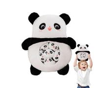 Oreiller en Peluche Animal - Dinosaure Panda Lapin Peluche Douce avec Petits Peluches Amovibles Coussin de 50 cm | pour la décoration de la Maison, canapé, Chaise, Chambre d'enfant Siesta
