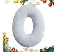 Oreiller en peluche avec lettre, coussin doux avec initiale - Coussin alphabet anglais en peluche,Peluche décorative anglaise, oreiller câlin avec lettres initiales de A à Z pour, adultes et amis