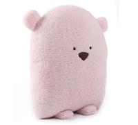 Oreiller en peluche main Adorable gros ours doudou père fils sieste oreiller peluche jouet doux coussin main chaud fille(Pink hand warm 1pc,S size)